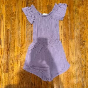 Double Zero Purple Romper